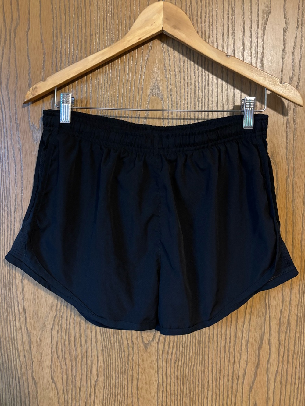 Daisy Fuentes Black Women's Athletic Shorts - Elastic Waist